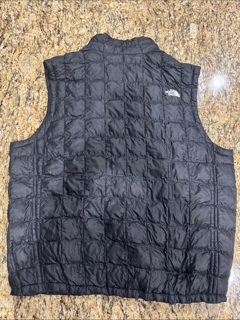 The North Face Black Quilted Kids Vest